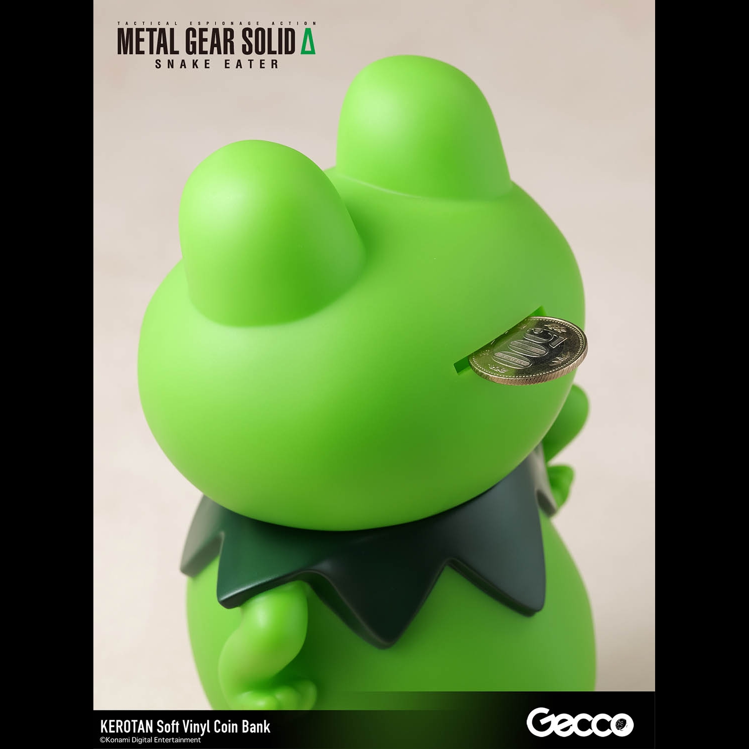 METAL GEAR SOLID Δ: SNAKE EATER, KEROTAN Soft Vinyl Coin Bank